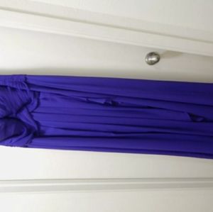 David's Bridal Bridesmaids Dress Regency Purple
